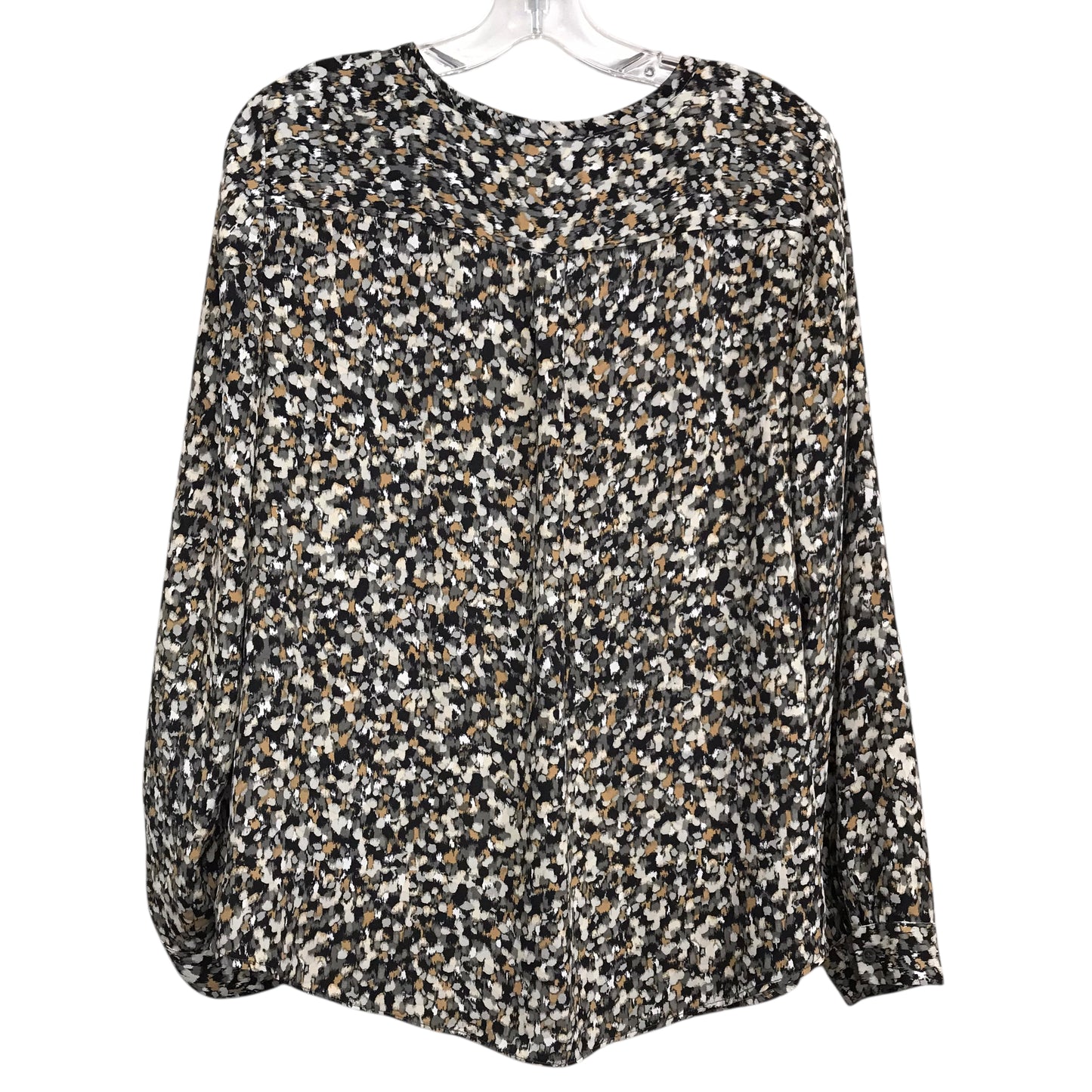 Top Ls By Talbots In Black & Grey, Size:M