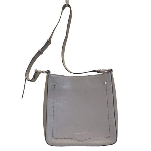 GREY HANDBAG DESIGNER by REBECCA MINKOFF Size:MEDIUM