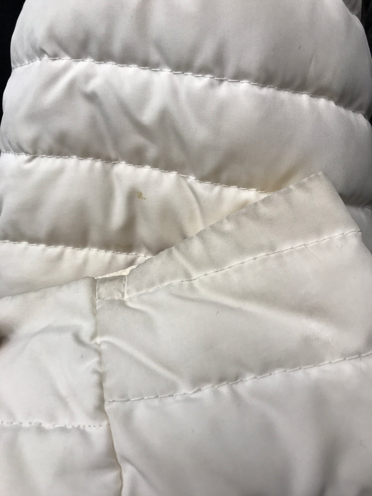 Jacket Puffer & Quilted By Athleta In Cream, Size:S