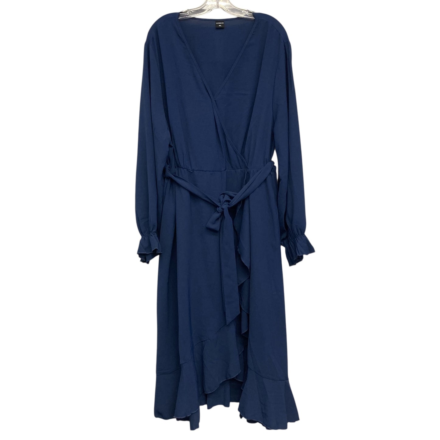 Dress Party Long By Scomchic In Navy, Size:4X