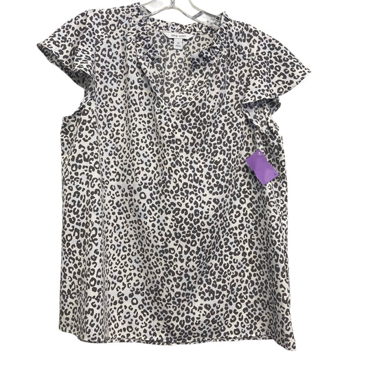 Top Sleeveless By Nine West In Animal Print, Size:M