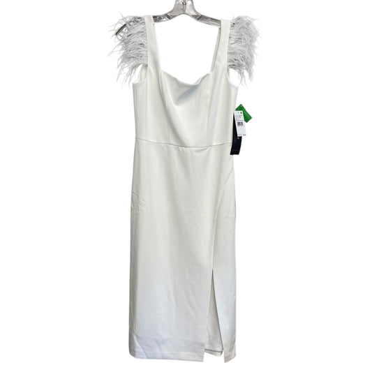 Dress Party Short By Adrianna Papell In White, Size:M