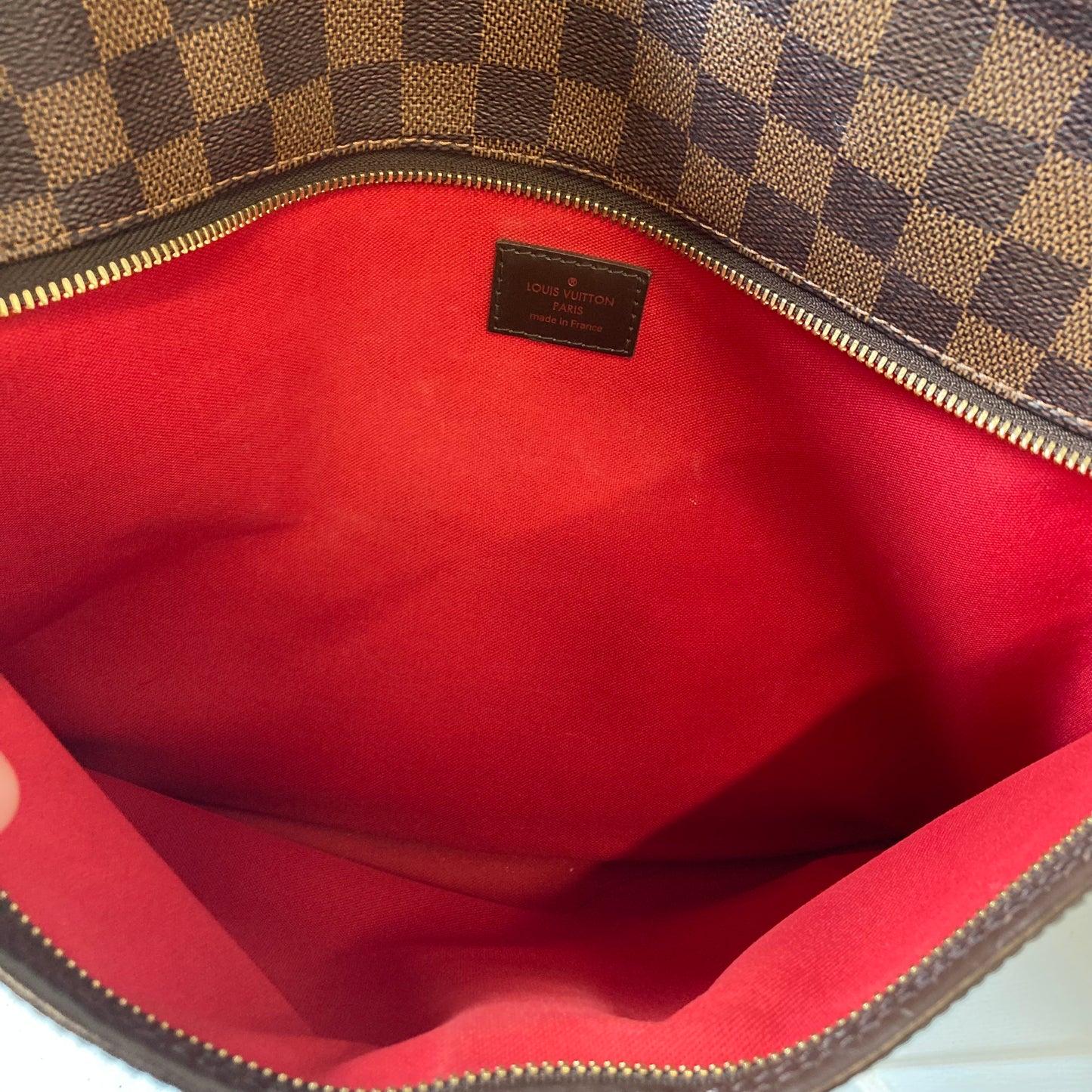 Crossbody Luxury Designer By Louis Vuitton In Brown, Size:Large
