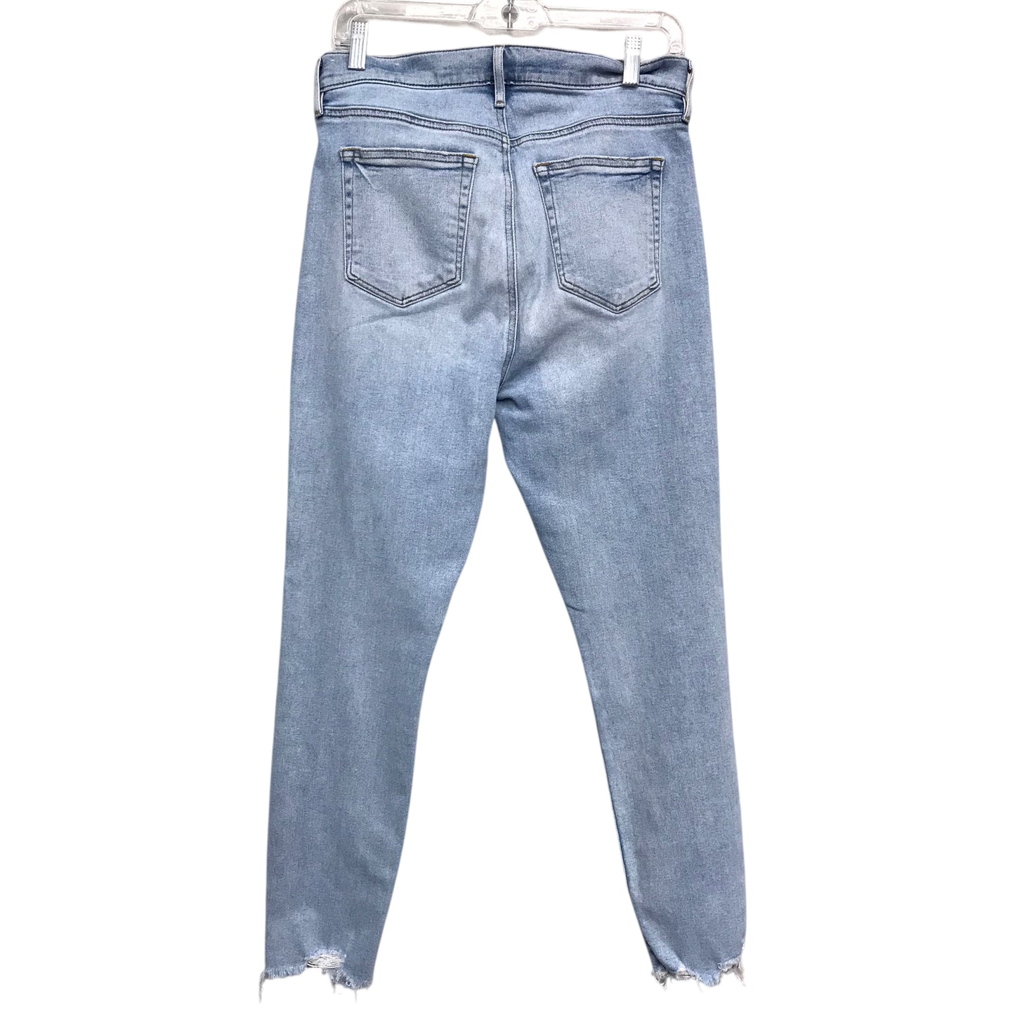 Jeans Skinny By Ann Taylor In Blue Denim, Size:10