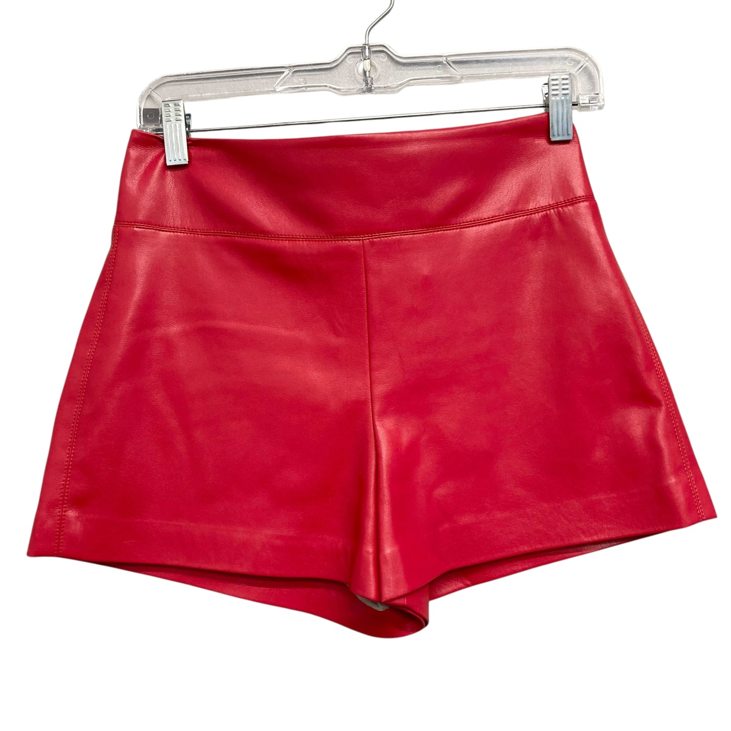 Shorts Designer By Alice + Olivia In Red, Size:2
