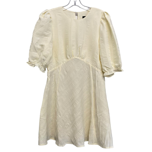 Dress Casual Short By En Saison In Yellow, Size:S