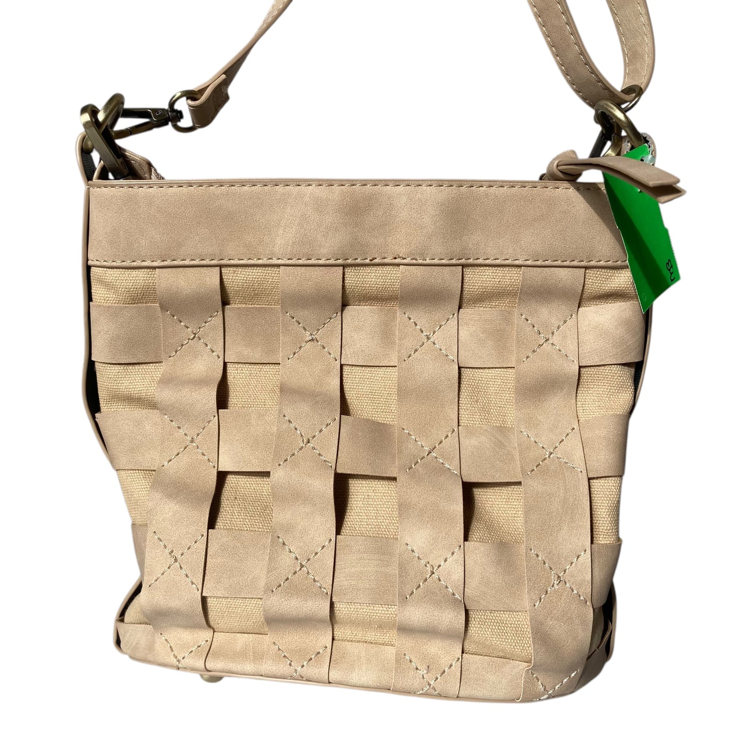 Crossbody By Joy Susan In Tan, Size:Small