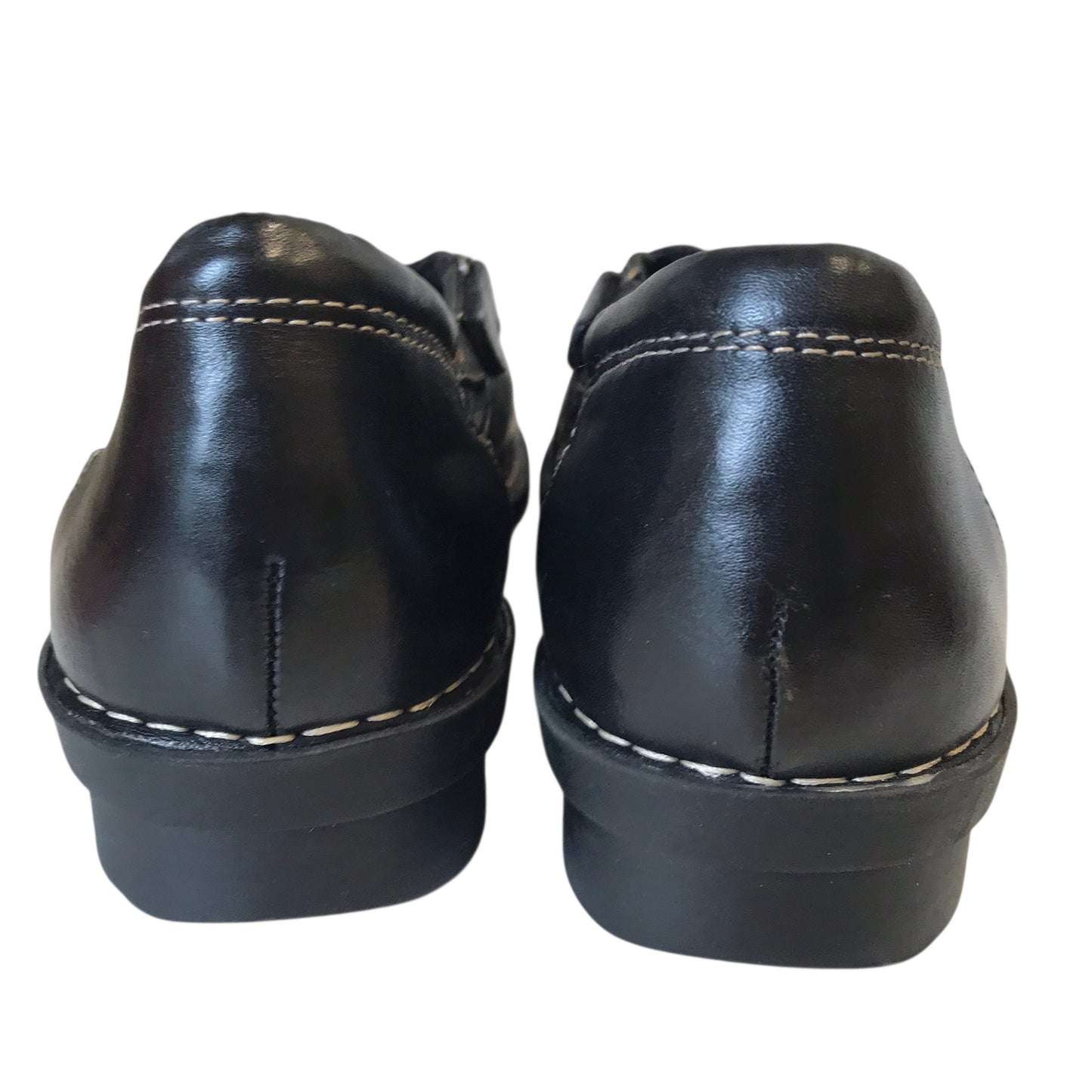 Shoes Flats By Clarks In Black, Size:9.5