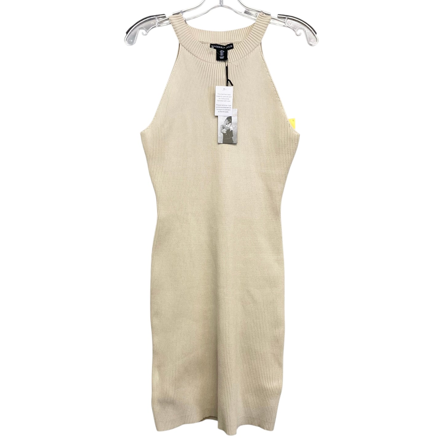 Dress Casual Short By Sincerely Jules In Beige, Size:L