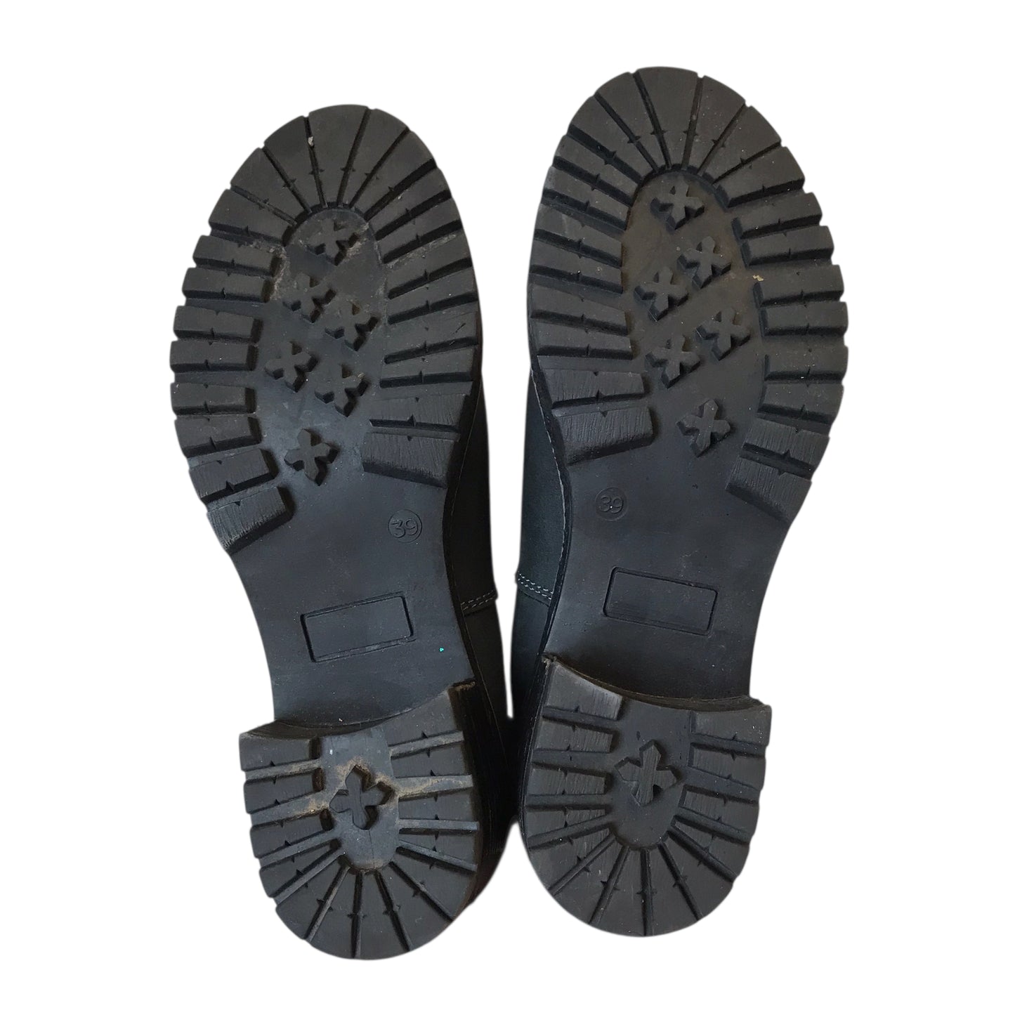 Boots Ankle Flats By Bos & Co In Black, Size:8.5