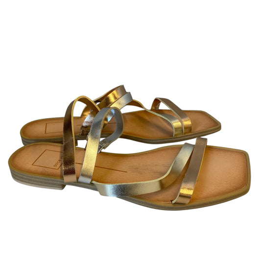 Sandals Flats By Dolce Vita In Rose Gold, Size:8
