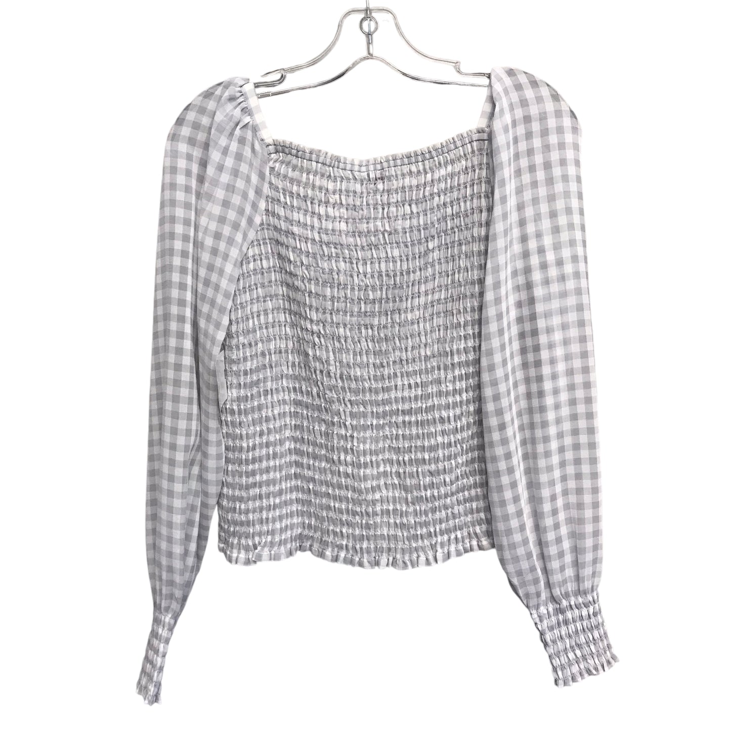 Top Ls By Loft In Plaid Pattern, Size:S