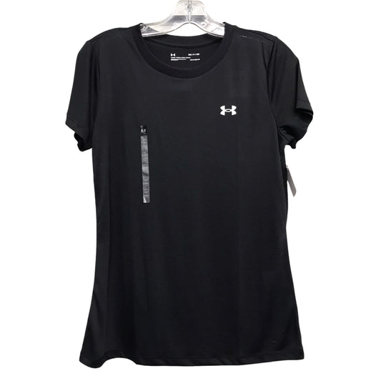 Athletic Top Ss By Under Armour In Black, Size:S