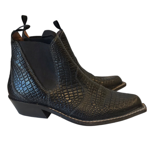 Boots Ankle Heels By Free People In Black, Size:7.5