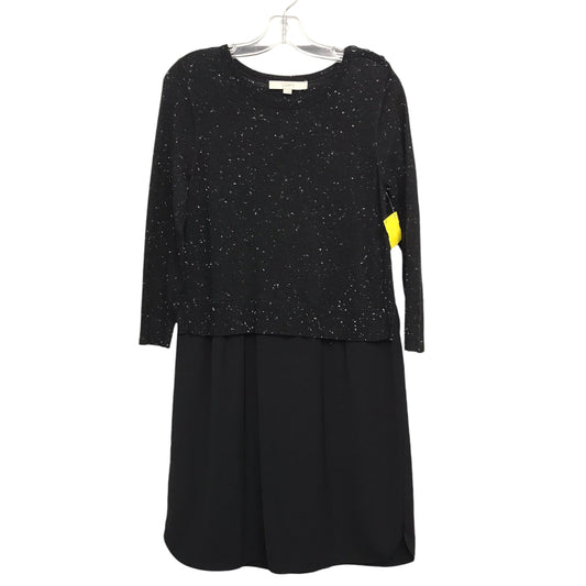 Dress Work By Loft In Black, Size:S