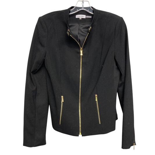 Blazer By Calvin Klein In Black, Size:M