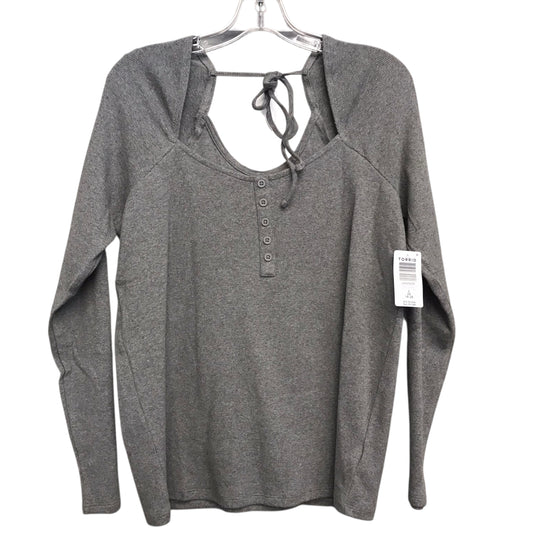 Top Ls By Torrid In Grey, Size:2X