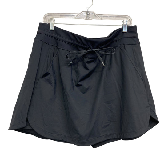 Athletic Skort By Travis Matthew In Black, Size:1X