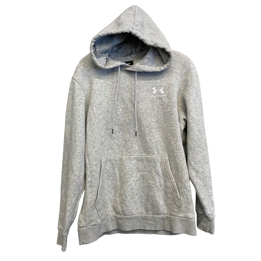 Sweatshirt Hoodie By Under Armour In Grey, Size:S