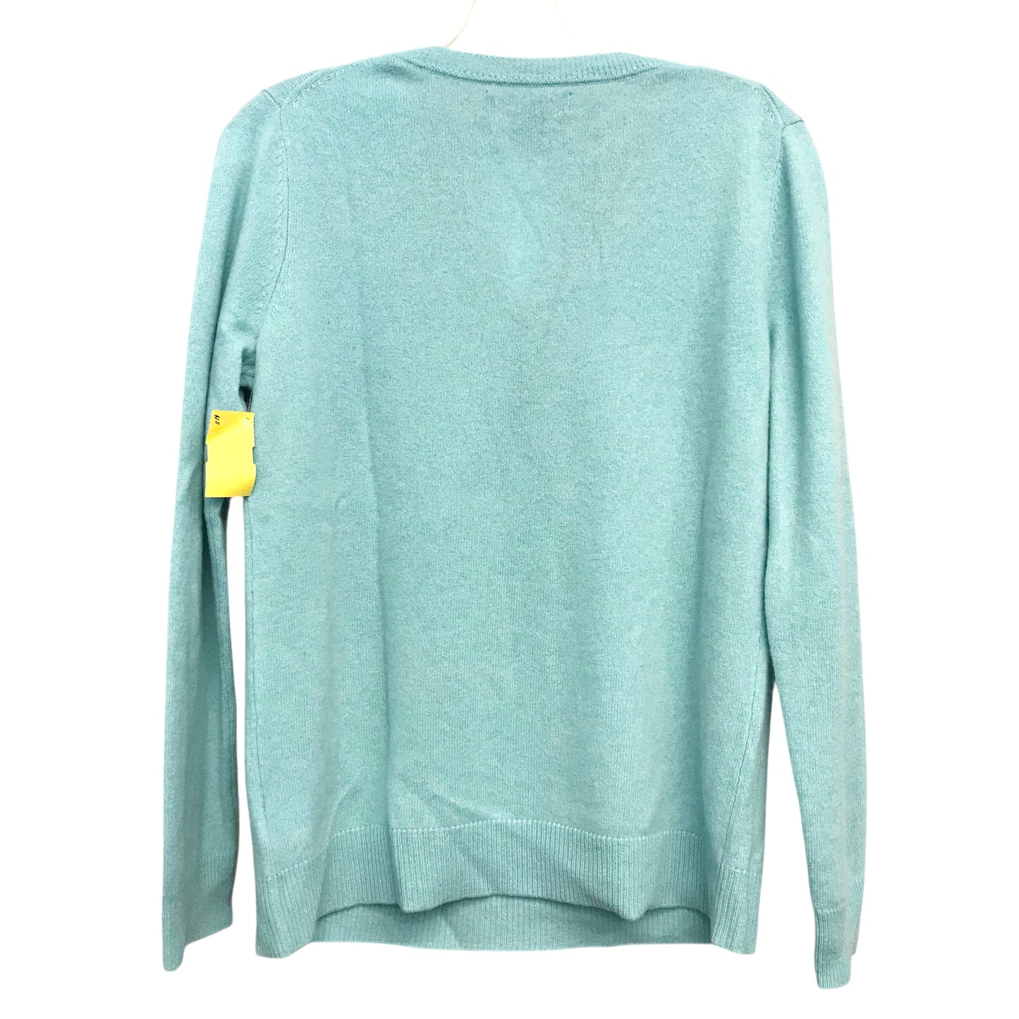 Sweater Cashmere By Tahari In Aqua, Size:M