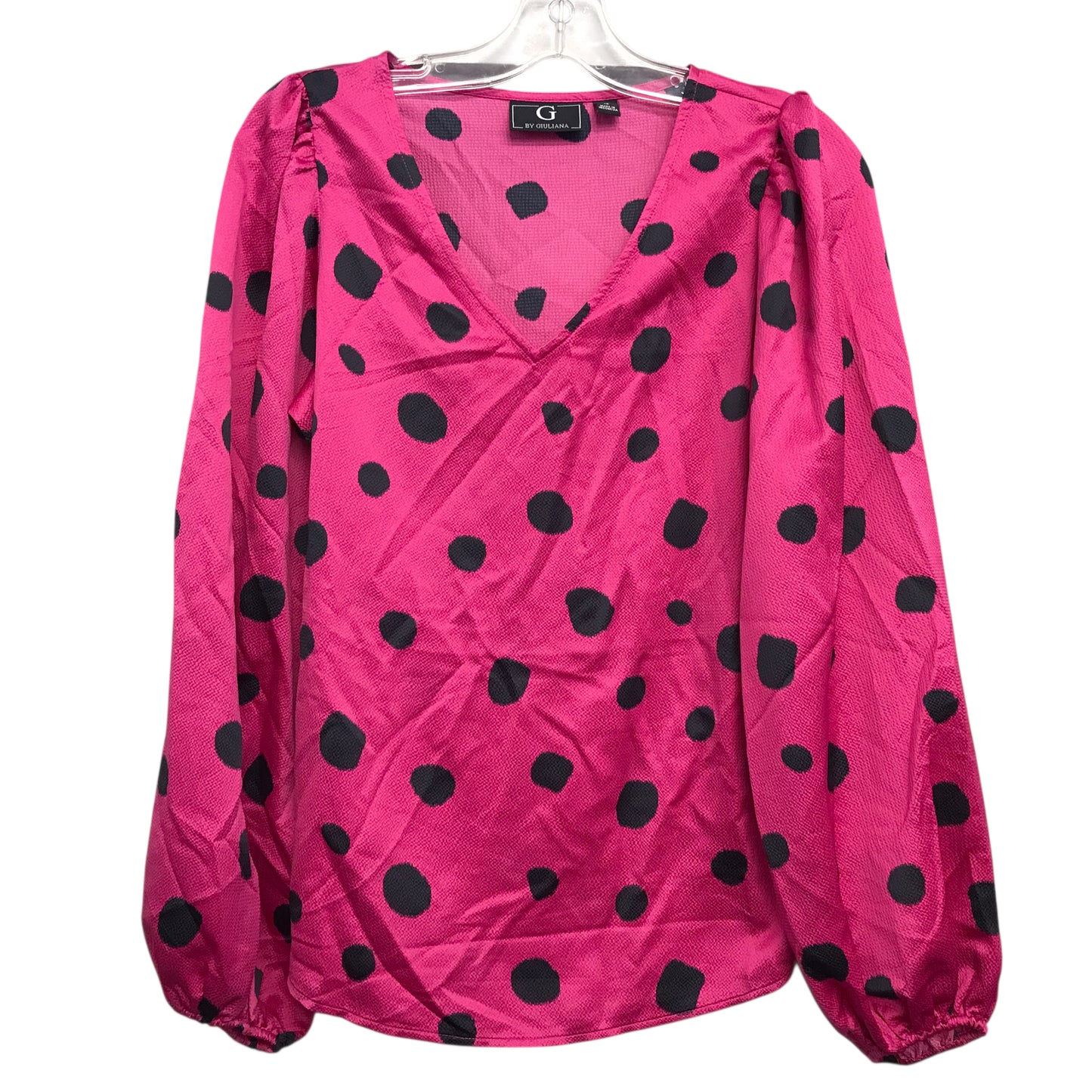 Top Ls By G By Giuliana In Polkadot Pattern, Size:Xs