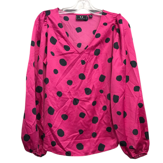 Top Ls By G By Giuliana In Polkadot Pattern, Size:Xs