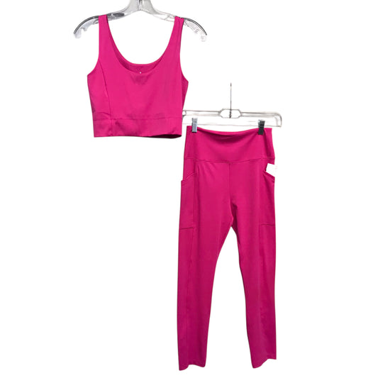 Athletic Pants 2Pc By Lou And Grey In Pink, Size:S