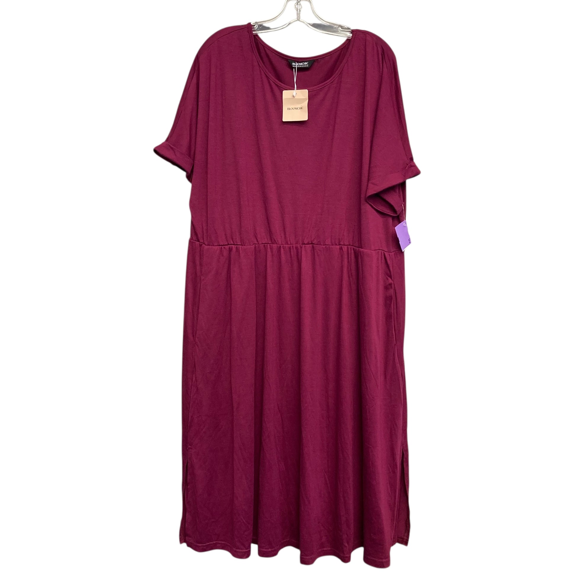 bloomchic dresses Dress Casual Maxi By Bloomchic In Magenta, Size:3X – Clothes Mentor North Olmsted