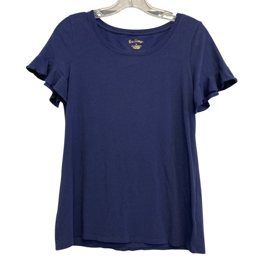 Top Ss Designer By Lilly Pulitzer In Navy, Size:S
