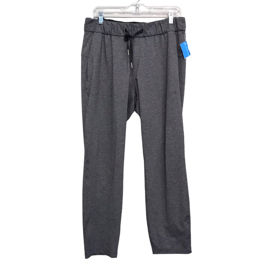 Athletic Pants By Lululemon In Grey, Size:M