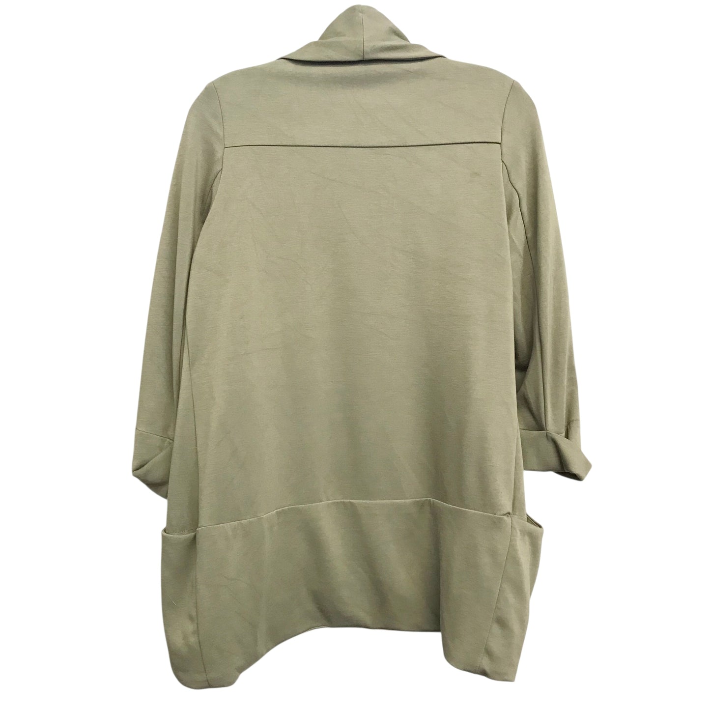 Cardigan By Carolina Belle In Green, Size:Xs