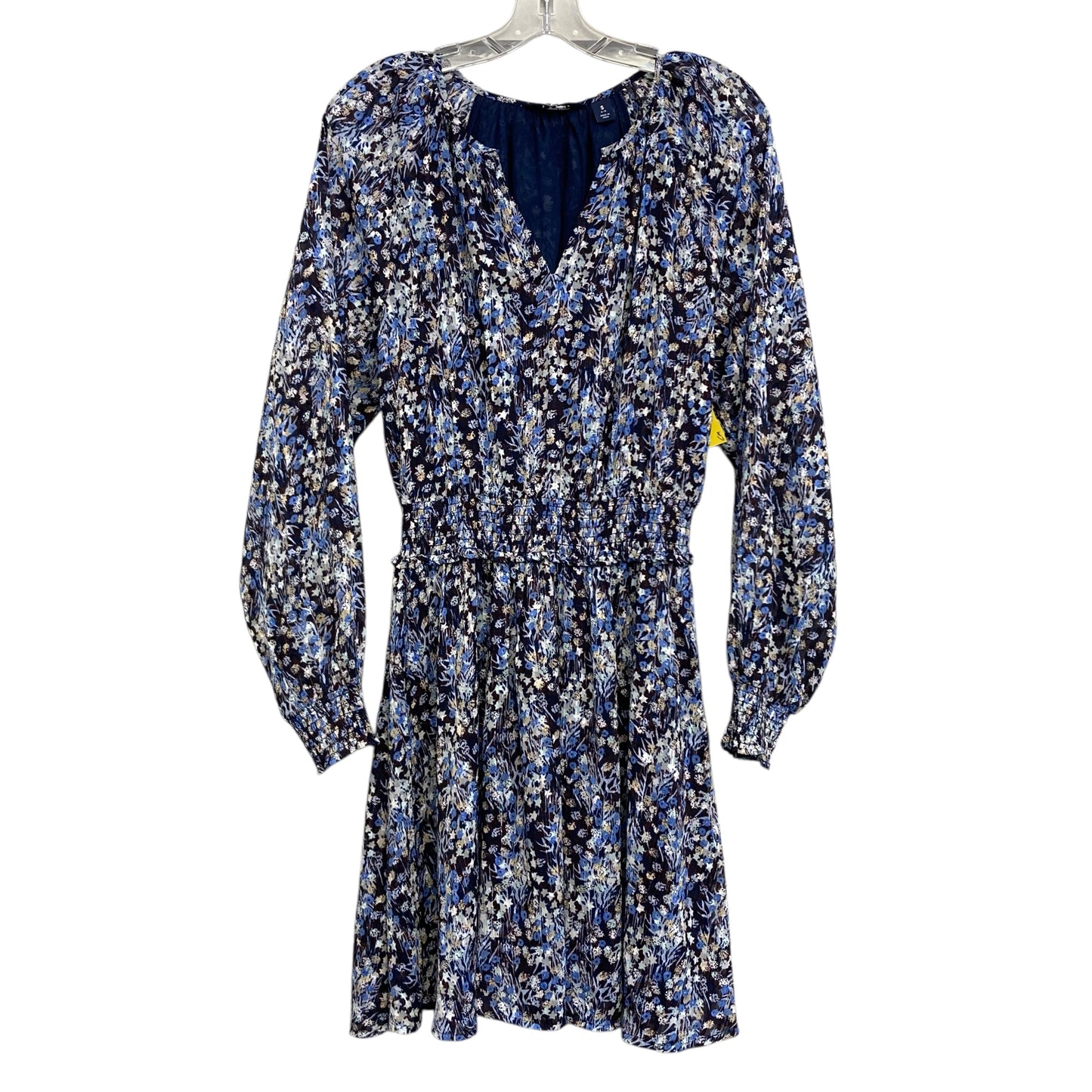 Dress Work By Lands End In Floral Print, Size:S