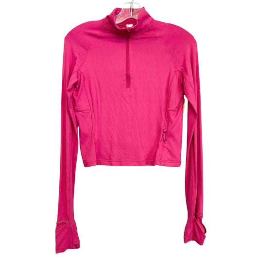 Athletic Jacket By Lululemon In Pink, Size:S