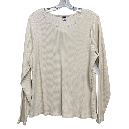 Top Ls By Old Navy In Ivory, Size:1X