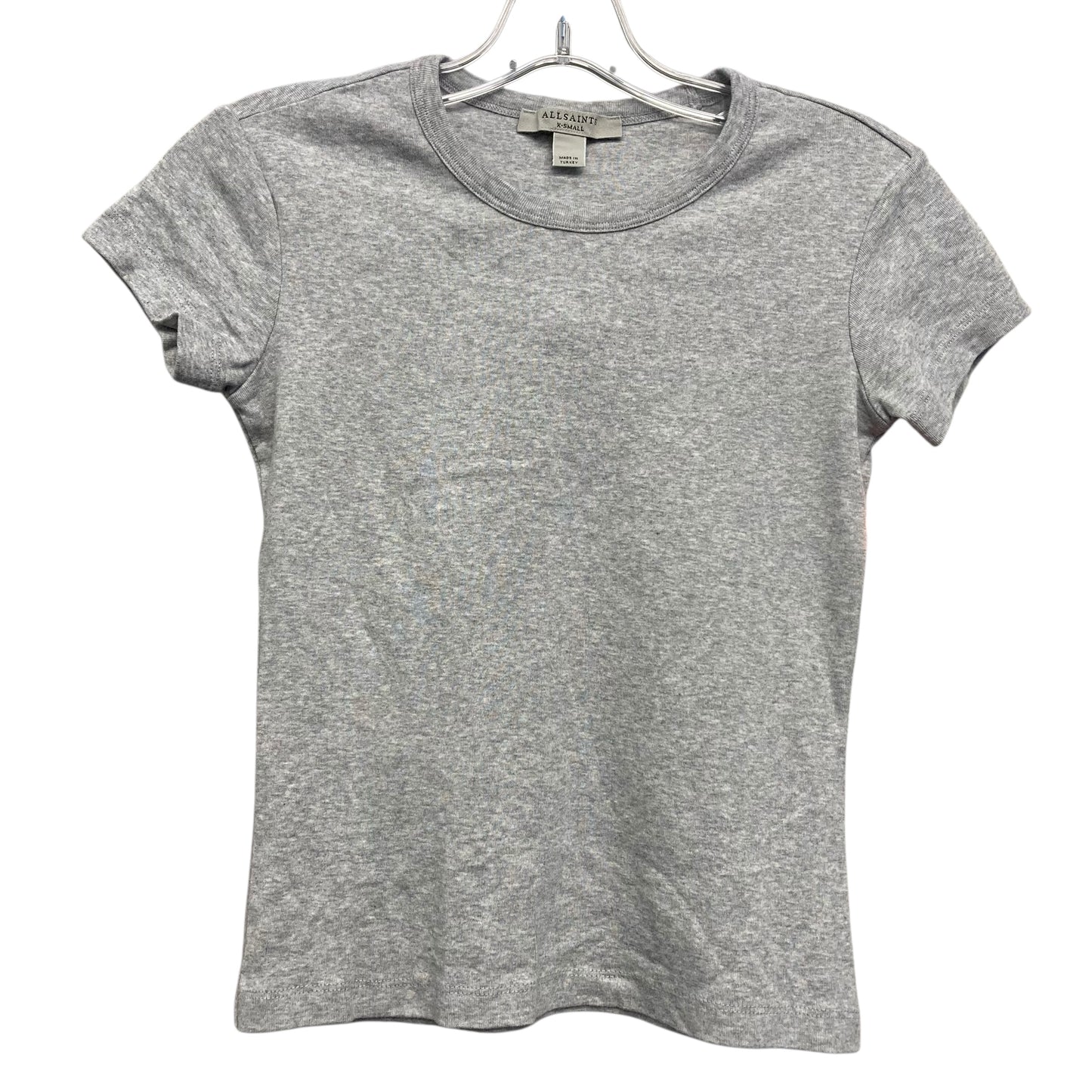 Top Ss Designer By All Saints In Grey, Size:Xs