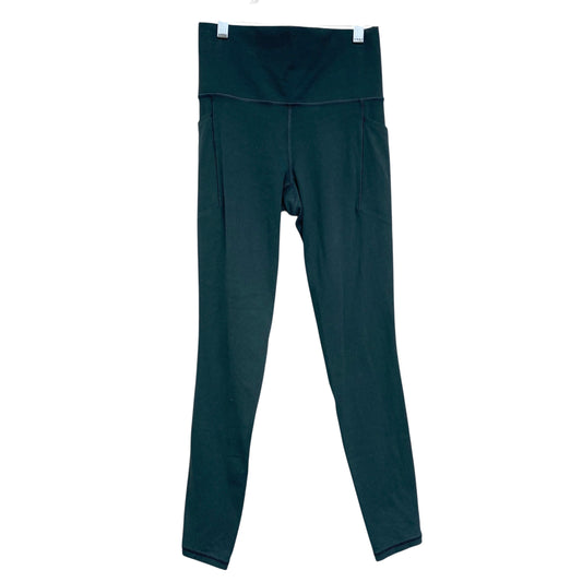Athletic Leggings By Athleta In Green, Size:Xs