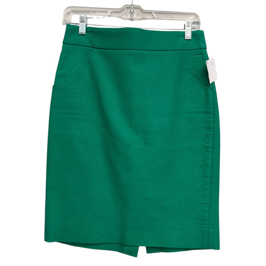 Skirt Mini & Short By J. Crew In Green, Size:4