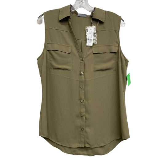 Top Sleeveless By New York And Co In Green, Size:L