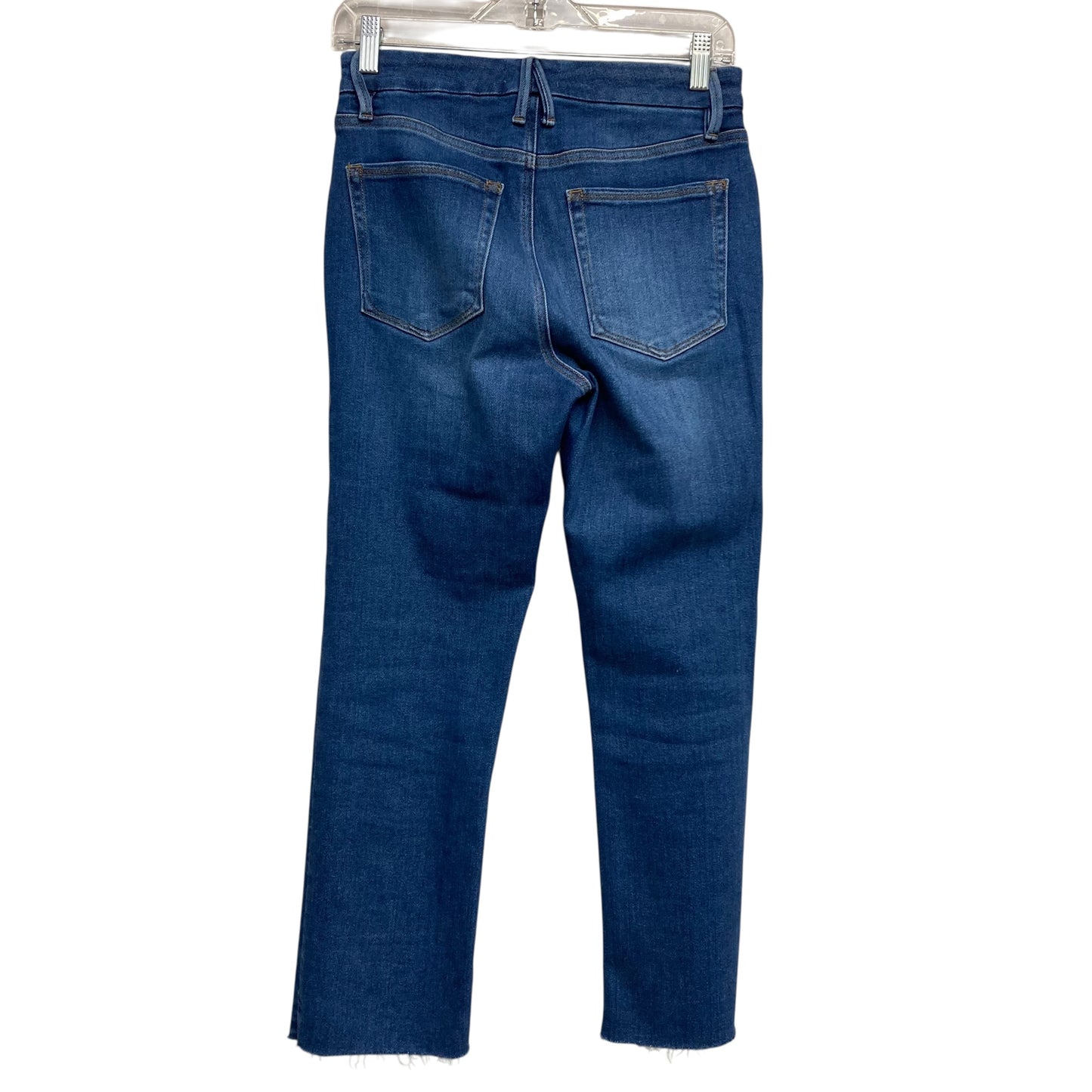 Jeans Skinny By Good American In Blue Denim, Size:6