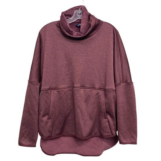 Athletic Top Ls By The North Face In Red, Size:M