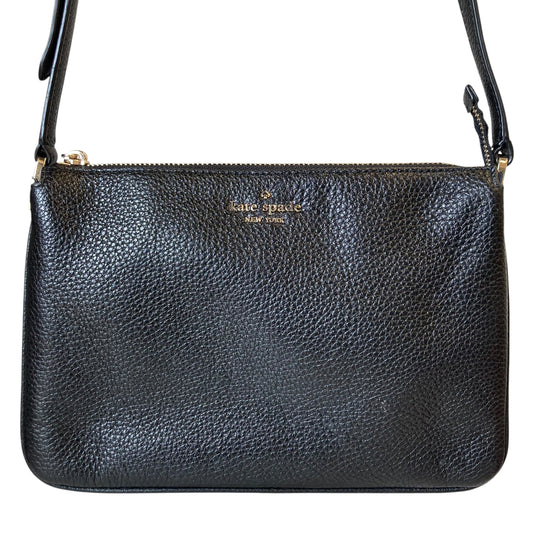 Crossbody Designer By Kate Spade In Black, Size:Medium