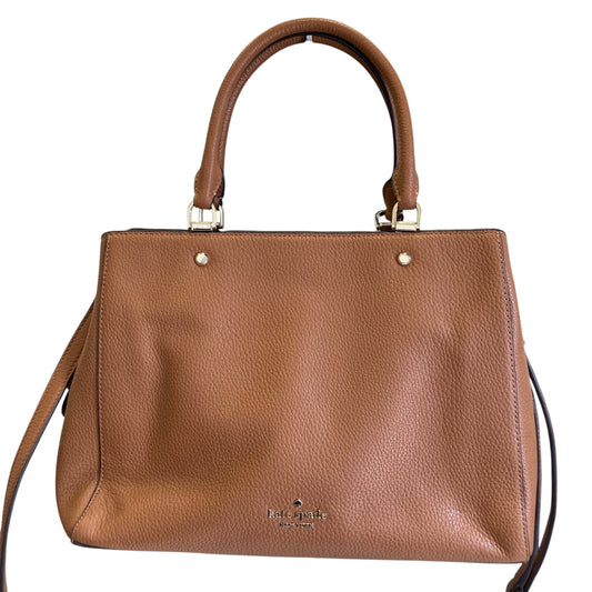 Handbag Designer By Kate Spade In Brown, Size:Medium