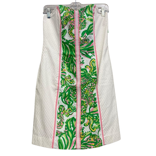 Dress Designer By Lilly Pulitzer In White, Size:S