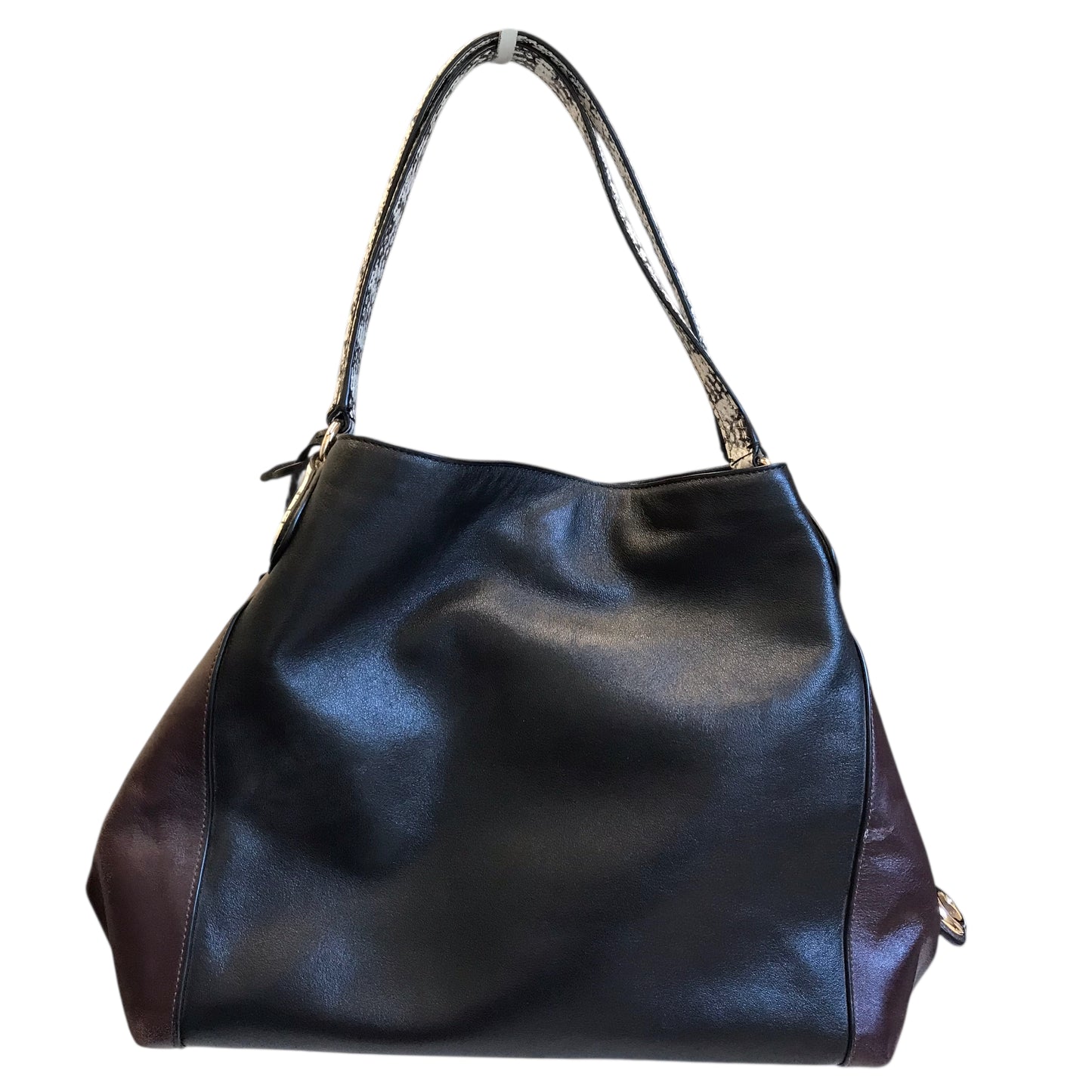 Handbag Designer By Coach In Black, Size:Medium