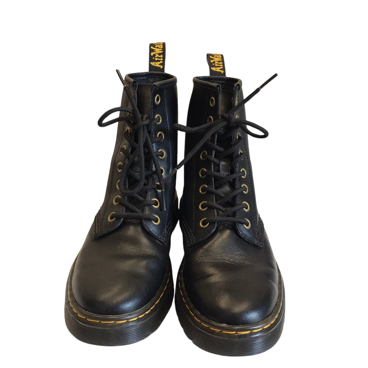 Boots Combat By Dr Martens In Black, Size:6