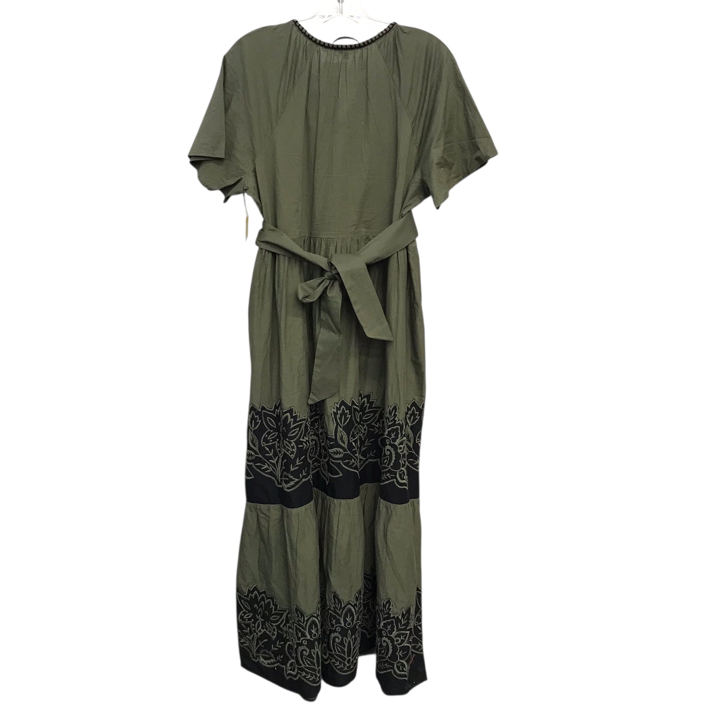 Dress Casual Midi By Chicos In Green, Size:Xl