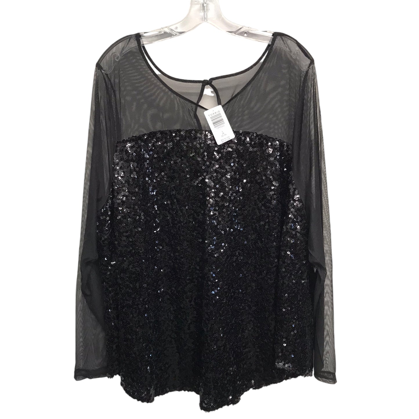 Top Ls By Torrid In Black, Size:3X