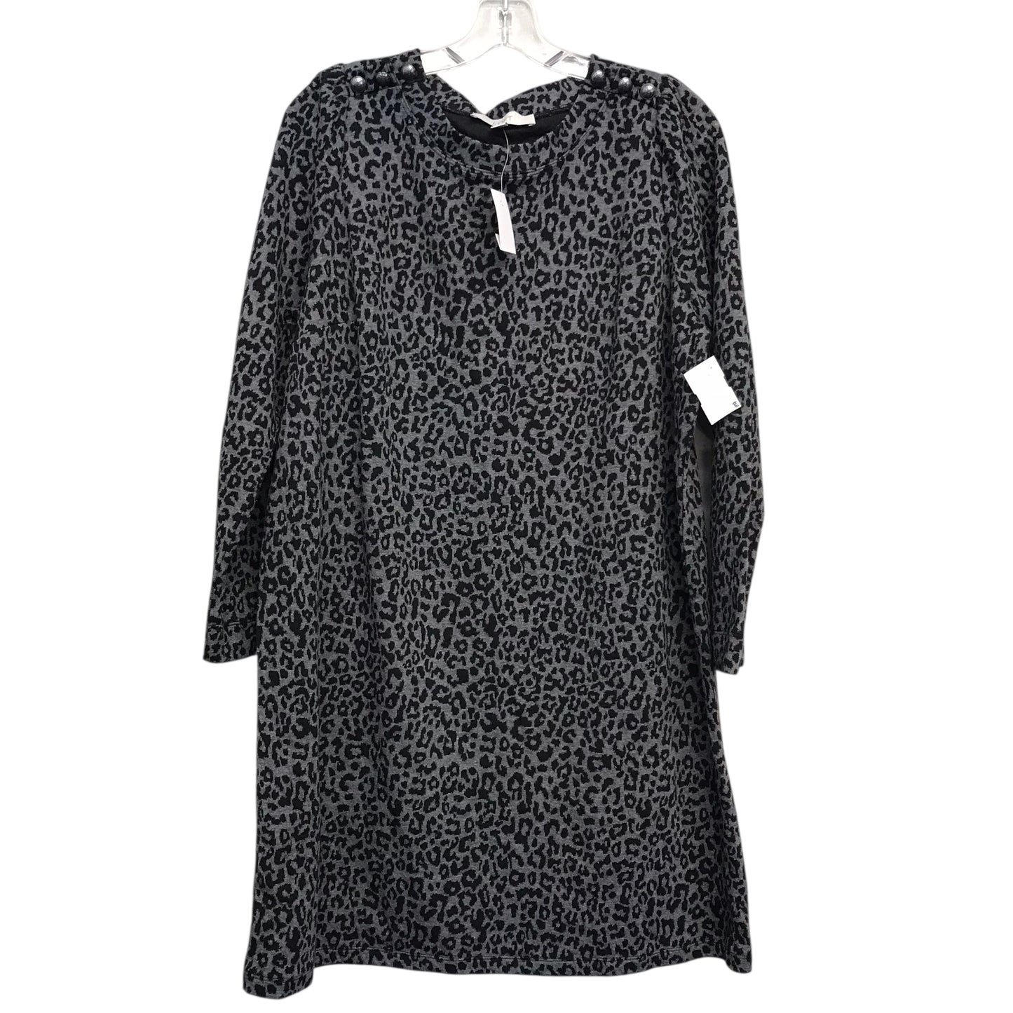 Dress Casual Short By Loft In Animal Print, Size:Xl