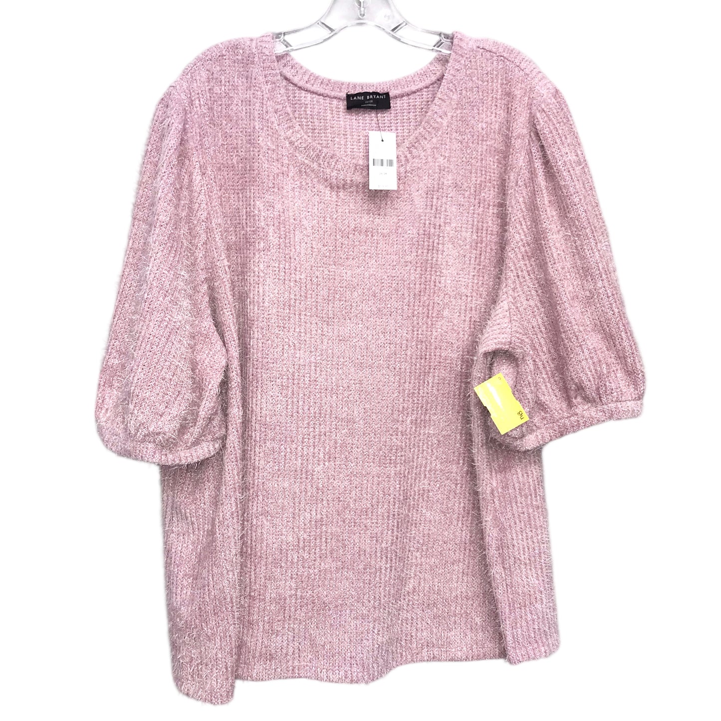 Sweater Ss By Lane Bryant In Pink, Size:4X