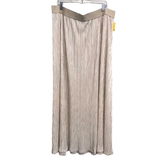 Skirt Maxi By Lane Bryant In Beige, Size:22